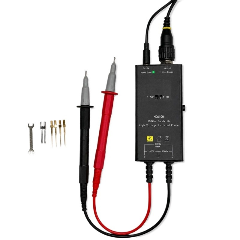 High Voltage Differential Probe 100Mhz 1300V - Aktif Prob İçin Yüksek Voltaj İzole