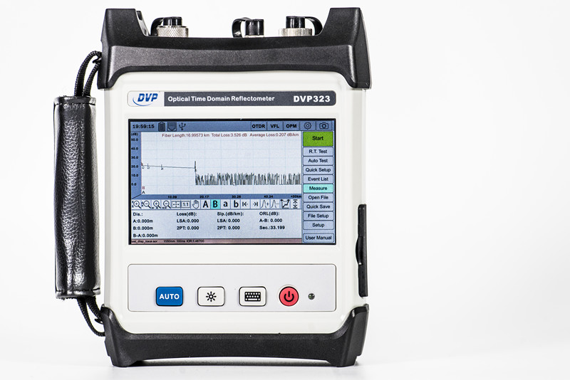 Optical Time Domain Reflectometer Otdr 1310 1550Nm - DVP323 1310/1550nm 34/32dB SM Optik Fiber