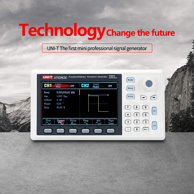 UNI-T UTG932E UTG962E Fonksiyo - Dual Channel Arbitrary Waveform Function Generator 60Mhz incelemesi ve fiyatı